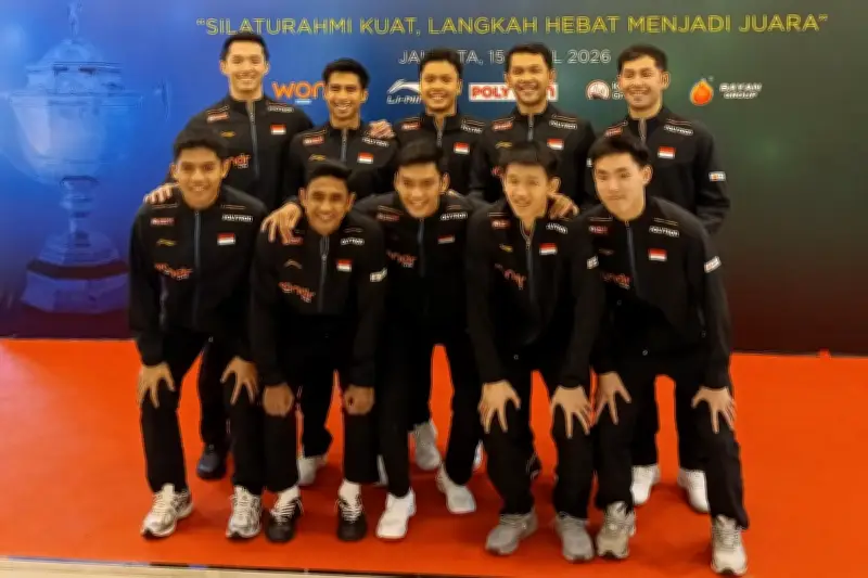 Fajar/Nikolaus Samakan Skor Indonesia vs Thailand di Piala Thomas