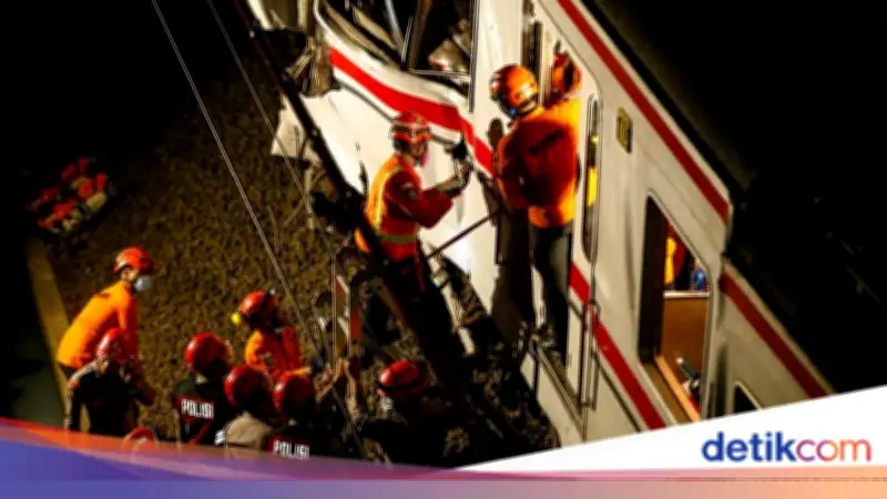 Fakta Terbaru Kecelakaan Kereta di Bekasi: 7 Tewas, 81 Luka