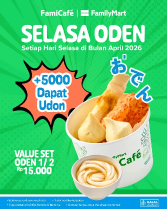 FamilyMart Indonesia Hadirkan Promo Spesial Oden dan Crispy Chicken
