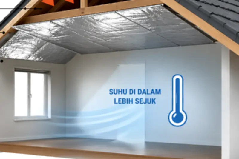 Foil Peredam Panas Masih Minim di Rumah Indonesia, Padahal Potensi Hemat Listrik Besar