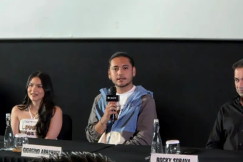 Giorgino Abraham Buka Hati, Akui Status Lajang di Konferensi Pers Serial Baru