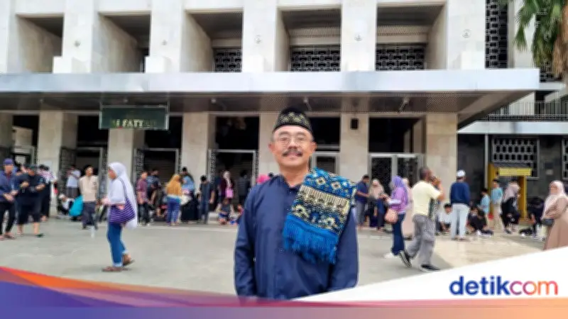 Ibadah Jumat Agung dan Salat Jumat Berjalan Damai di Istiqlal-Katedral