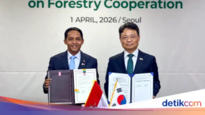 Indonesia dan Korea Perkuat Kerja Sama Penanganan Kebakaran Hutan dan Pengelolaan Lestari