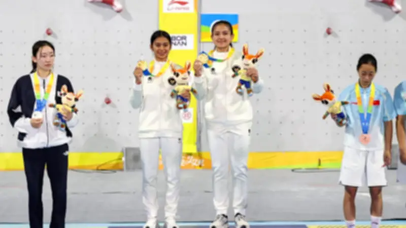 Indonesia Raih 1 Emas 2 Perak Panjat Tebing di Asian Beach Games 2026