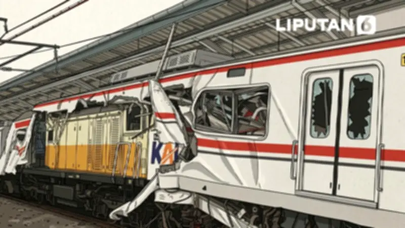 Infografis Kecelakaan KA Argo Bromo vs KRL di Bekasi: Kronologi dan Korban