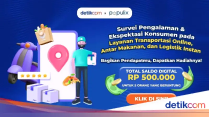 Isi Survei Layanan On-Demand, Raih Saldo e-Wallet Rp500 Ribu!