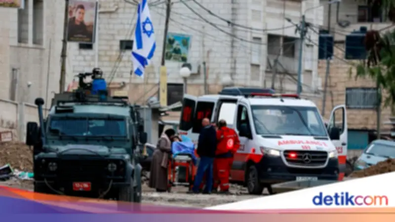 Israel Serang Kendaraan Polisi di Gaza, 9 Orang Tewas