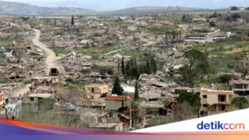 Israel Serang Lebanon Selatan, 9 Tewas Termasuk 2 Anak-Anak