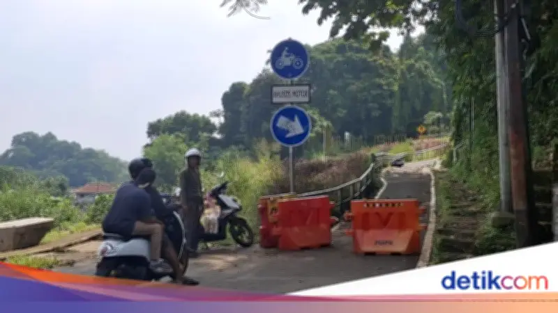Jalan Batutulis Bogor Ditutup 3 Bulan Akibat Longsor, Warga Keluhkan Akses Terhambat