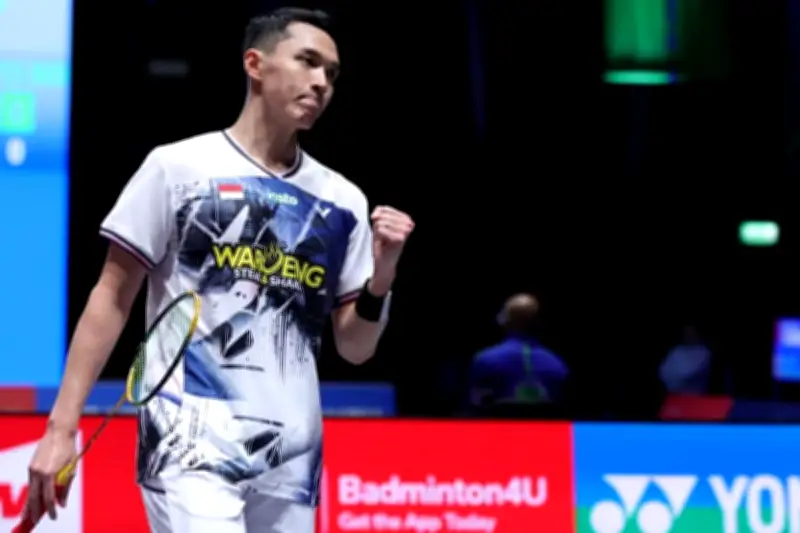 Jonatan Christie dan Alwi Farhan Lolos ke 16 Besar Kejuaraan Asia 2026
