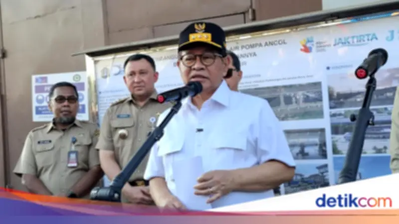 Kapasitas Pompa Ancol Naik 3 Kali Lipat, Target 40 Ribu Liter Per Detik