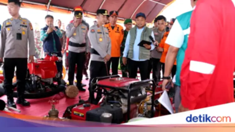 Kapolda Sumsel Pimpin Simulasi Sispamkota, Targetkan Zero Karhutla di 2026