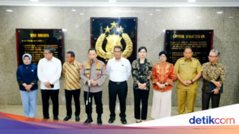 Kapolri Pimpin Rakor Lintas Sektoral Antisipasi Dampak Global