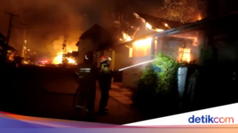 Kebakaran Gudang Elpiji di Bekasi Padam, 19 Rumah dan 2 Kios Hangus Terbakar