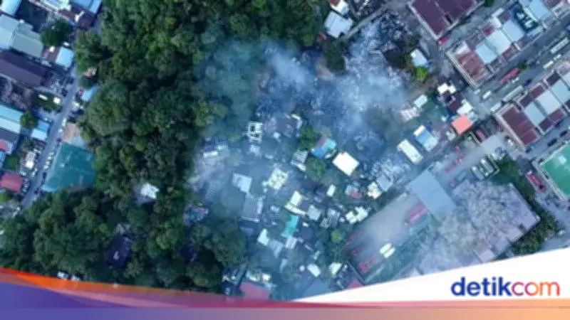 Kebakaran Hanguskan 30 Rumah di Sabah, Malaysia