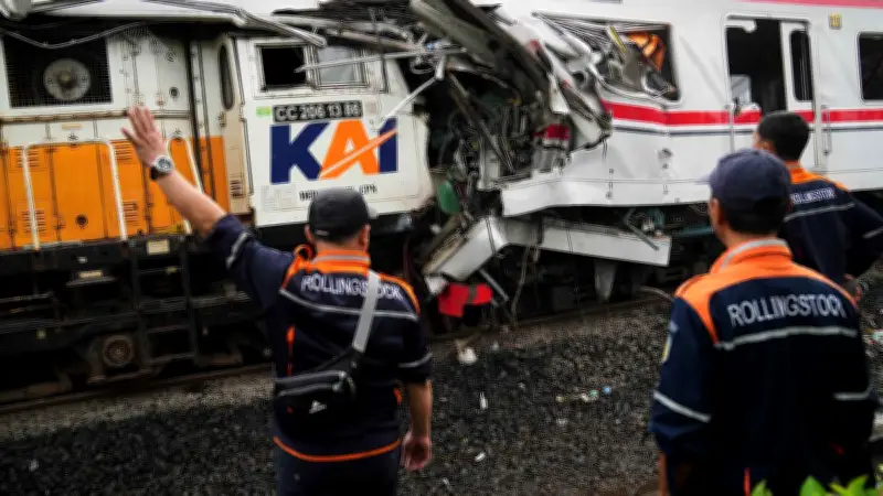 Kecelakaan Kereta di Bekasi: Semua Korban Dievakuasi dalam 10 Jam