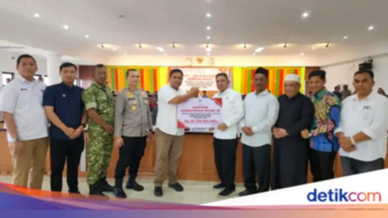 Kemensos Salurkan Rp 54,57 Miliar untuk Korban Bencana di Tiga Kabupaten