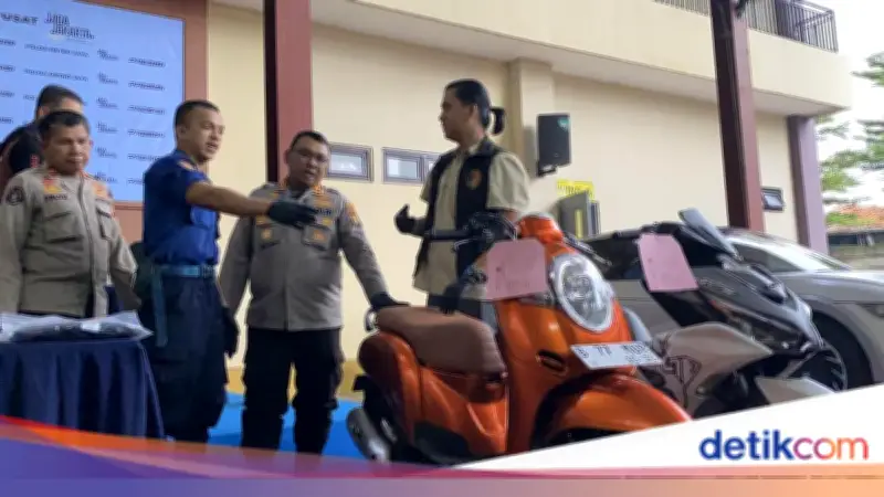 Komplotan Begal Petugas Damkar Jakpus Ubah Warna Motor Korban Sebelum Dijual
