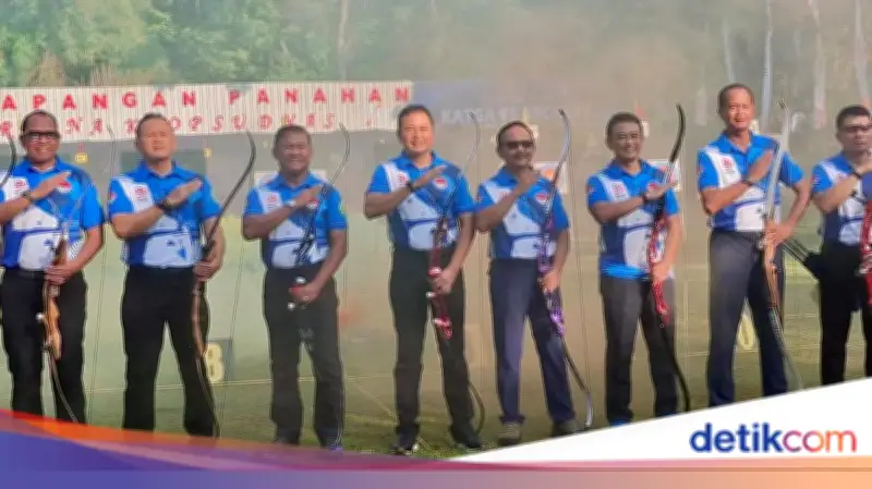 KSAU Buka Kejuaraan Panahan HUT Ke-80 TNI AU, Diikuti 538 Peserta