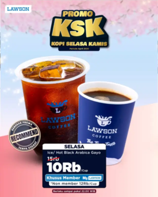 Lawson Indonesia Gelar Promo Kopi Arabica Gayo di Hari Selasa dan Kamis
