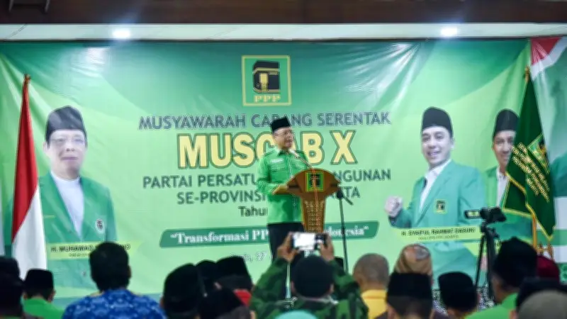 Mardiono Minta PPP Jakarta Fokus Kembalikan Kursi Pemilu 2029