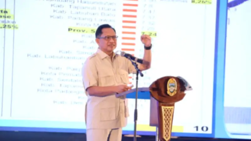 Mendagri Tito Dorong Sumut Optimalkan APBD dan Kendalikan Inflasi