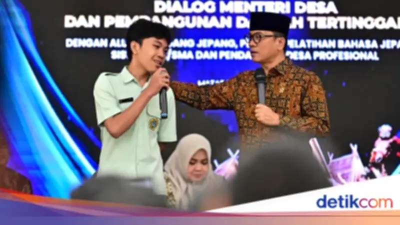 Mendes Yandri Sosialisasikan Program Magang Jepang ke Ribuan Siswa NTB