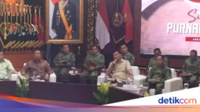 Menhan Sjafrie Bahas Kerja Sama RI-AS dan Rencana 150 Batalyon Baru dengan Purnawirawan