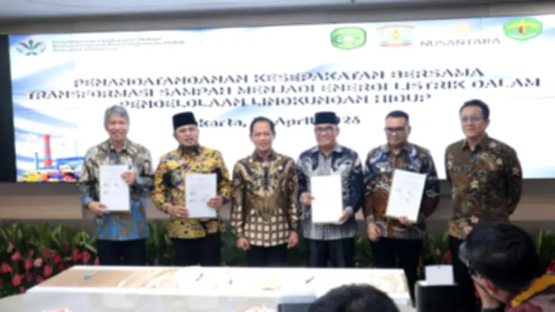 Menteri LH Tuntaskan Tahap Awal PSEL Samarinda Raya dan Balikpapan Raya