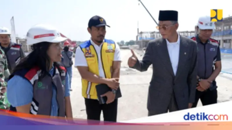 Menteri PU Tinjau Progres Sekolah Rakyat di Surabaya, Kualitas Dinilai Baik