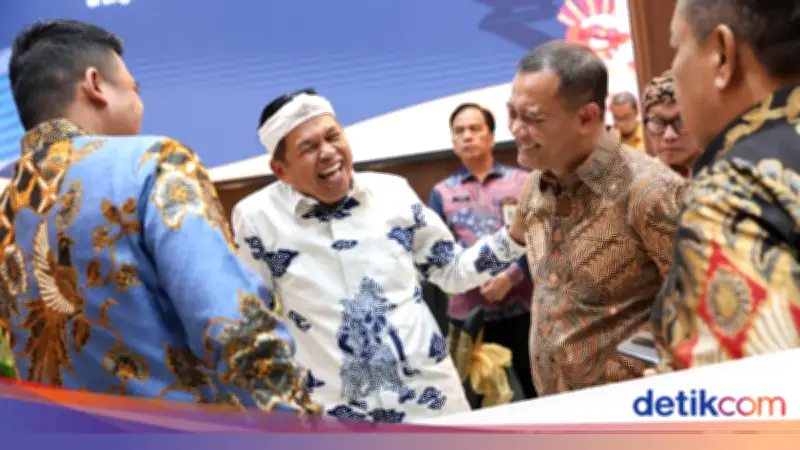 Momen Hangat Luthfi-Dedi di Entry Meeting LKPD, Bahas Pembangunan Daerah