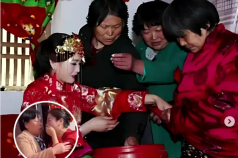 Momen Pilu di Pernikahan China: Calon Istri Ternyata Anak Kandung yang Hilang