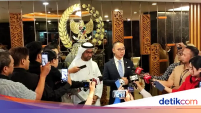 MPR Bahas Target Nol Emisi dan Situasi Timur Tengah dengan Dubes UEA