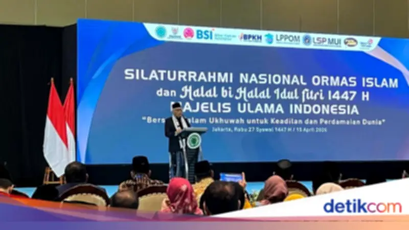 MUI Ingatkan Pemimpin Ormas Islam Jaga Stabilitas, Ibaratkan Sopir Bus