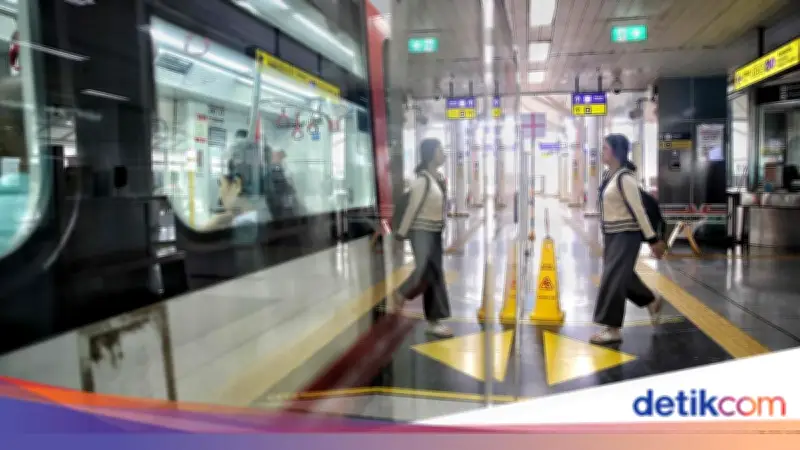 Mulai 25 April, Alur Penumpang di Stasiun Velodrome LRT Jakarta Berubah
