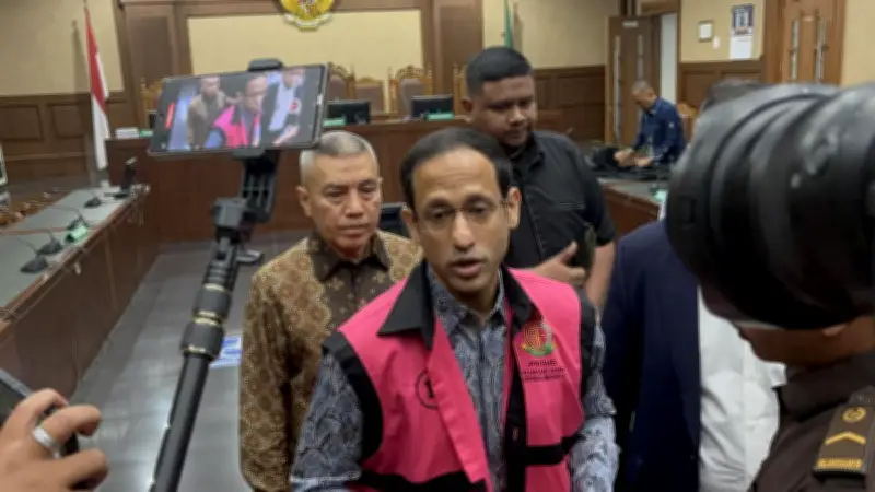 Nadiem Makarim Minta Maaf di Sidang, Akui Kurang Pahami Budaya Birokrasi