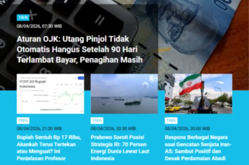 OJK Jelaskan Utang Pinjol dan Berita Populer Tren Lainnya