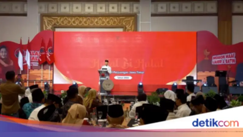PDIP Jawa Timur Gelar Halal Bihalal di Surabaya, Hadirkan Kepala Daerah dan Tokoh Agama