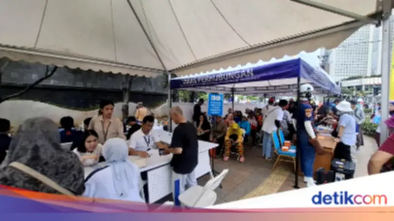 Pendaftaran Kartu Layanan Gratis Kembali di CFD Bundaran HI Besok