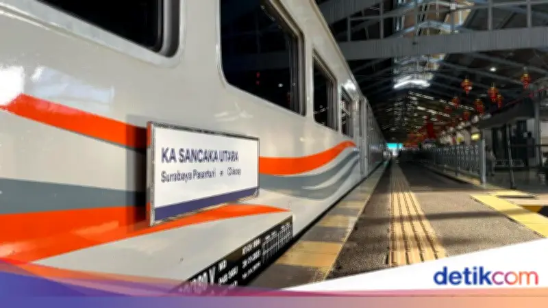 Penumpang KA Sancaka Terluka Parah Usai Lompat Saat Kereta Berjalan di Stasiun Klaten