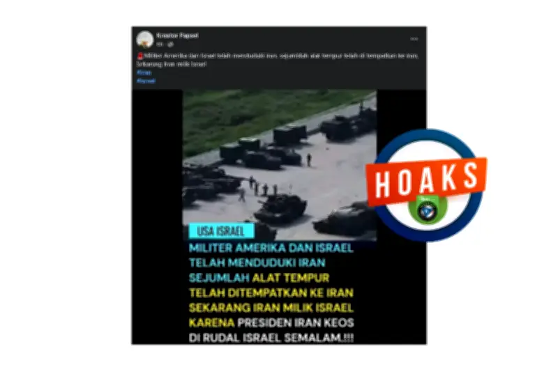 Perang Iran vs Koalisi AS-Israel Berlanjut, Hoaks Media Sosial Perparah Situasi