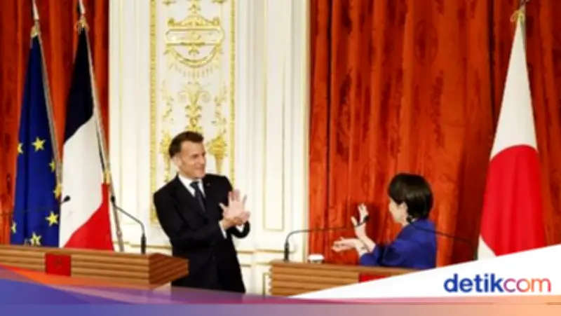 PM Jepang dan Presiden Prancis Adu 'Kamehameha' Dragon Ball di Pertemuan Diplomatik