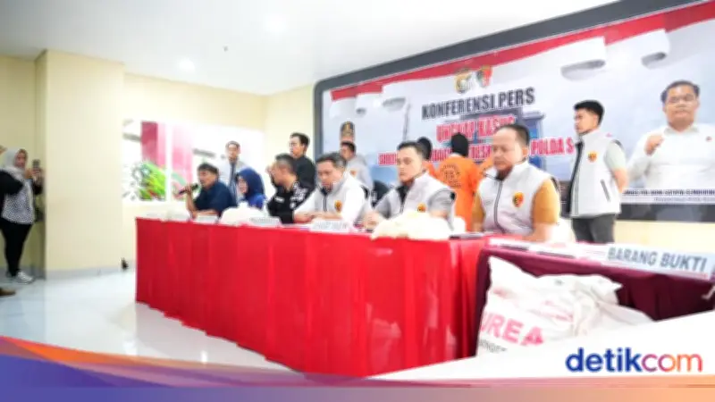 Polda Sumsel Bongkar Penyelewengan 10 Ton Pupuk Subsidi, 3 Orang Ditangkap