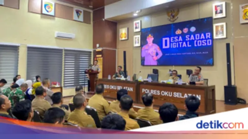 Polda Sumsel Perkuat Desa dengan Program Literasi Digital 'Desa Sadar Digital'