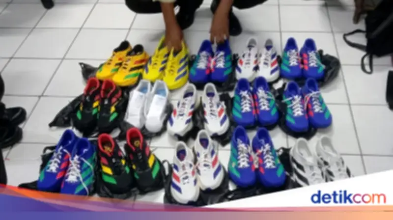 Polisi Ungkap Penyelundupan Sepatu Adidas dari Pabrik di Serang, Pelaku Utama Masih Diburu