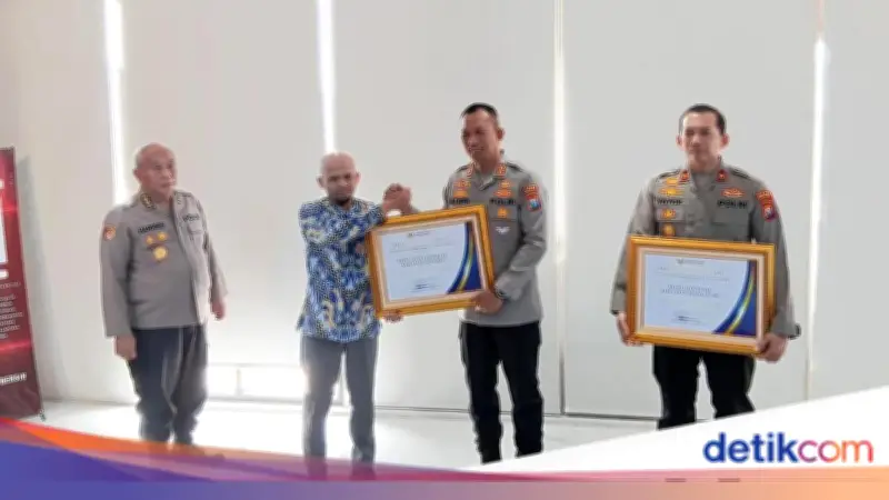 Polresta Sidoarjo Raih Nilai A dari Ombudsman untuk Kualitas Pelayanan Terbaik
