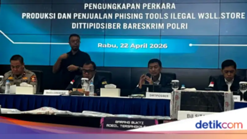 Polri Bongkar Sindikat Penjual Alat Phishing Internasional, Kerugian Rp 350 M