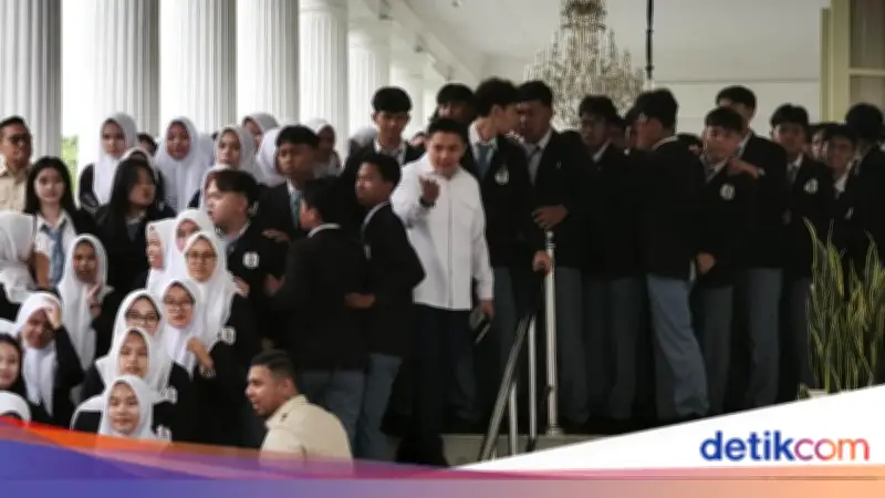 Prabowo Buka Seluruh Istana Kepresidenan untuk Kunjungan Edukatif Pelajar