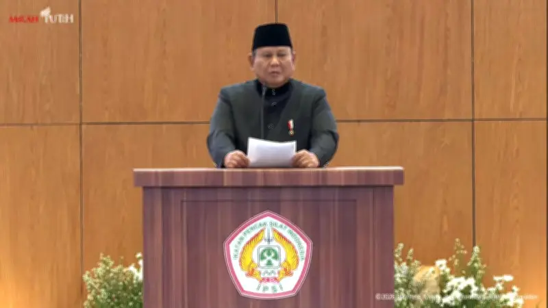 Prabowo Lepas Jabatan Ketum PB IPSI, Minta Maaf Gagal Bawa Pencak Silat ke Olimpiade