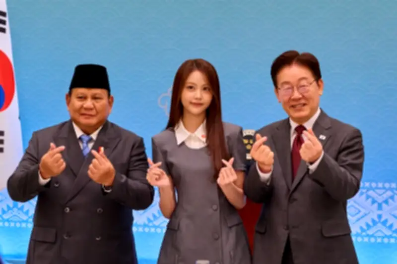 Presiden Prabowo Bertemu Idola K-pop Indonesia di Korea Selatan